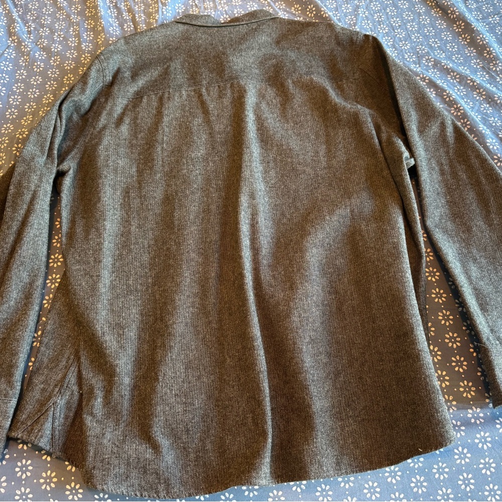 Tecovas Long Sleeve Herringbone Western Shirt Men's XXL - Picture 4 of 4